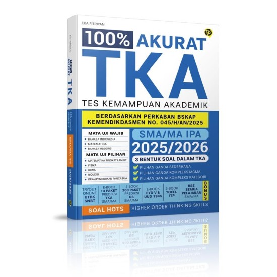100% Akurat TKA SMA/MA IPA 2025/2026 100% Akurat TKA SMA/MA IPA 2025/2026