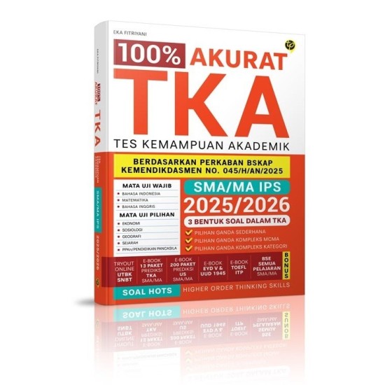 100% AKURAT TKA SMA/MA IPS 2025/2026 100% AKURAT TKA SMA/MA IPS 2025/2026
