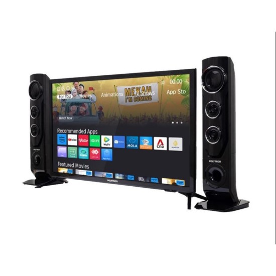LED TV 32 INCH POLYTRON HD READY Smart Coolita Tower Speaker PLD-32TC1865 / PLD 32TC1865 / PLD32TC1865