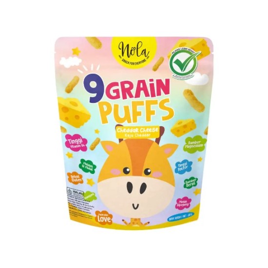 [GIFT Not For Sale] Nola 9 Grain Puffs Cheddar Cheese