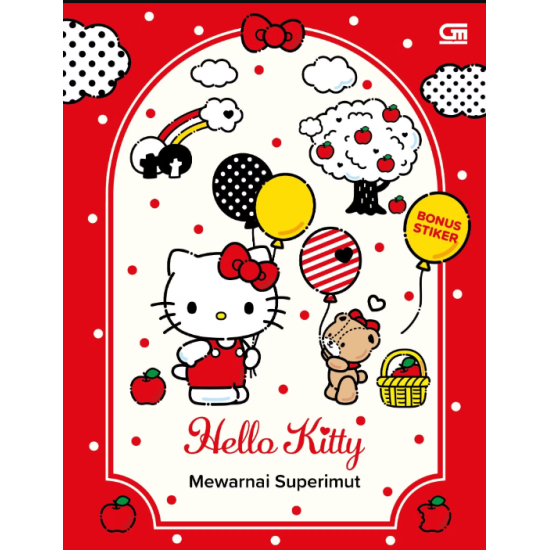 Hello Kitty Mewarnai Superimut