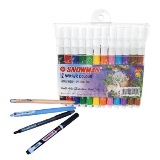 [Gift Not For Sale] Spidol Watercolor Snowman WC-200