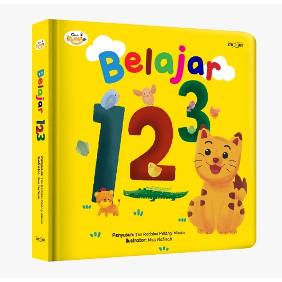 Seri Kumi: Belajar 123 (Boardbook)