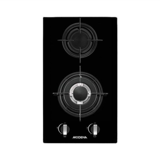MODENA Kompor Tanam Gas Hob 2 Tungku BH-1325 / BH1325 / BH 1325 BDBK