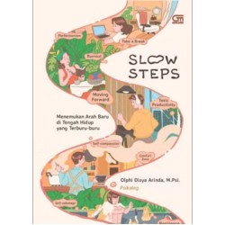 Slow Steps : Menemukan Arah Baru di Tengah Hidup yang Terburu-buru