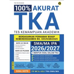 100% AKURAT TKA SMA/MA IPA 2026/2027