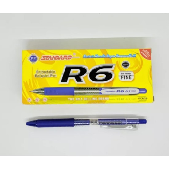 Pulpen Standard R6 Blue (Pack)