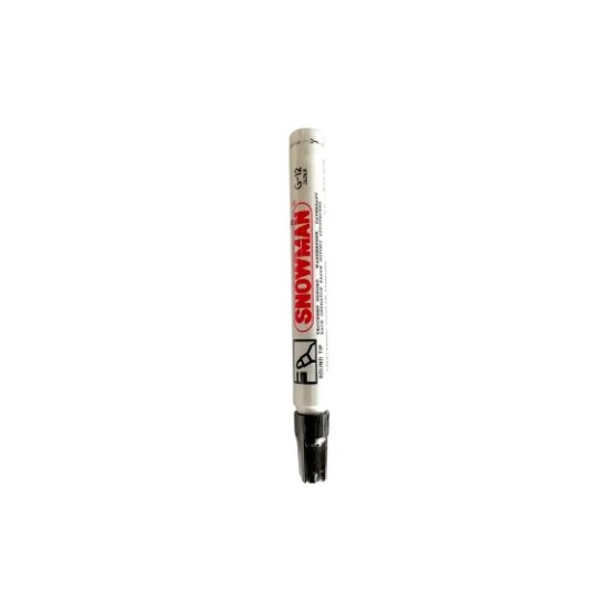 Spidol Permanent Snowman Marker G-12 Hitam