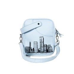 Kinpakku Azurea Handbag - Blue Kinpakku Azurea Handbag - Blue