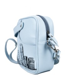 Kinpakku Azurea Handbag - Blue Kinpakku Azurea Handbag - Blue