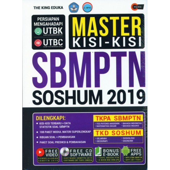 Master Kisi-Kisi SBMPTN Soshum 2019 (PLUS CD)