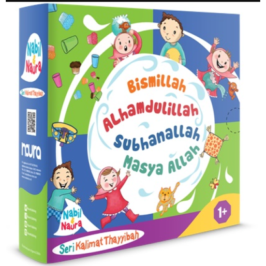 PAKET NABIL NAURA : SERI KALIMAT THAYYIBAH (BOARDBOOK)  