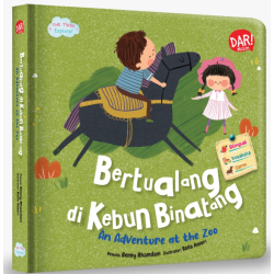 SERI THE TWIN EXPLORER: BERTUALANG DI KEBUN BINATANG (BOARDBOOK)  