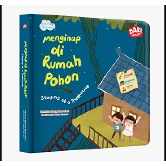 SERI THE TWIN EXPLORER: MENGINAP DI RUMAH POHON (BOARDBOOK BILINGUAL)