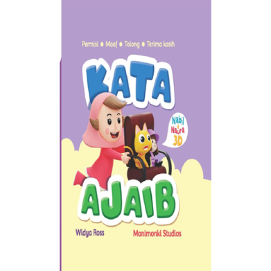 NABIL NAURA 3D: KATA AJAIB (BOARDBOOK)
