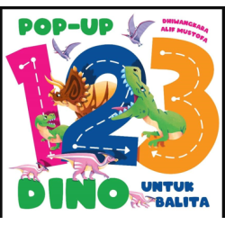 POP-UP 123 DINO UNTUK BALITA