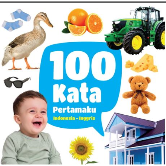 100 KATA PERTAMAKU-BOARDBOOK (REPUBLISH) (BILINGUAL)