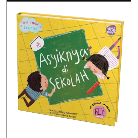 BBW: THE TWIN EXPLORER.ASYIKNYA DI SEKOLAH (BOARDBOOK-AR)  