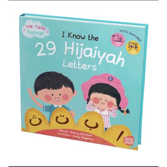 BBW: THE TWIN EXPLORER.I KNOW THE 29 HIJAIYAH LETTERS (BOARDBOOK-AR)  