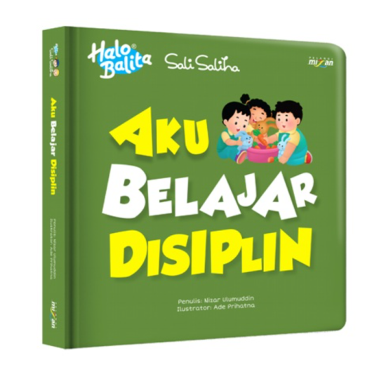 Halo Balita Sali Saliha: Aku Belajar Disiplin (Boardbook)