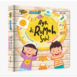 Halo Balita.Penuntun: Ayo, Di Rumah Saja! (Boardbook)
