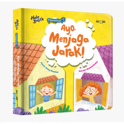 Halo Balita.Penuntun: Ayo, Menjaga Jarak! (Boardbook)