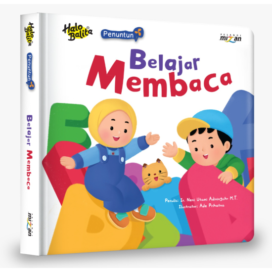 Halo Balita.Penuntun: Belajar Membaca (Boardbook)