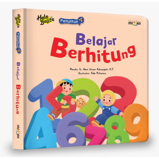 Halo Balita.Penuntun: Belajar Berhitung (Boardbook)