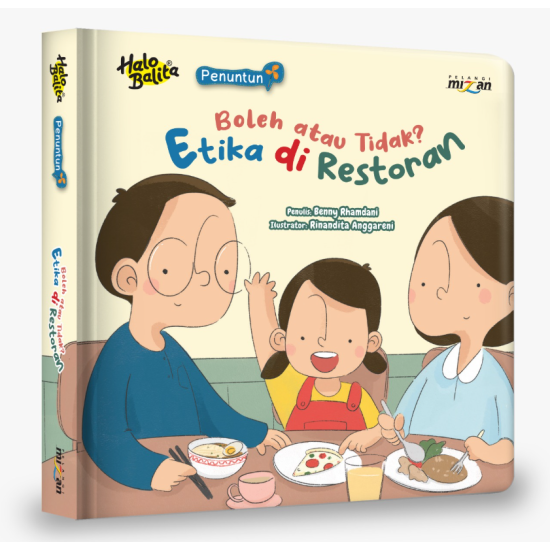 Penuntun: Boleh Atau Tidak? Etika Di Restoran (Boardbook)