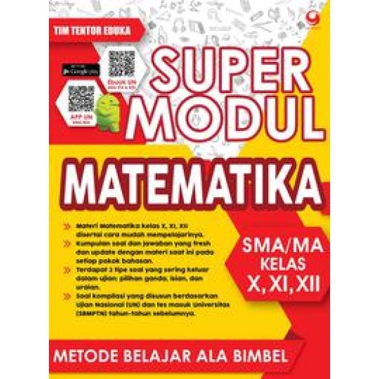 Super Modul Matematika SMA Kelas X, XI, dan XII