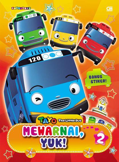 Kertas Mewarnai Tayo - GAMBAR MEWARNAI HD