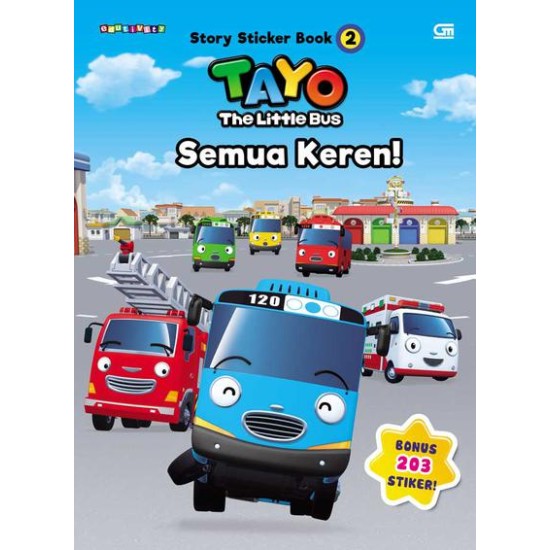 Tayo the Sticker Bus 2: Tayo The Little Bus: Semua Keren!