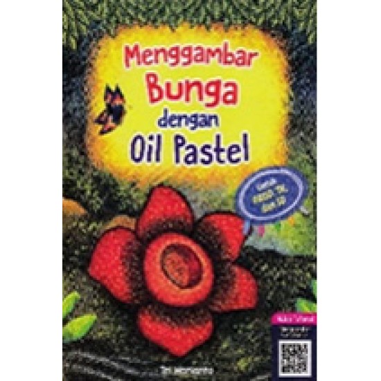 Menggambar Bunga Dengan Oli Pastel