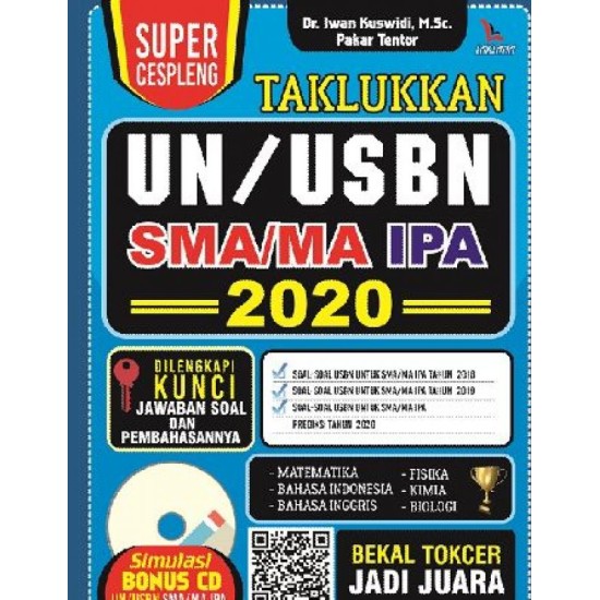 Super Cespleng Taklukkan UN/USBN SMA/MA IPA 2020 (Bonus CD)