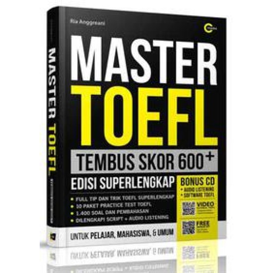 Master TOEFL Tembus Skor 600+ (Plus CD)