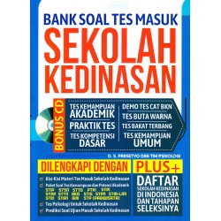 Bank Soal Tes Masuk Sekolah Kedinasan (Bonus CD)