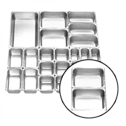 Food Pan Stainless Steel GETRA FP 1/3-6 Food Pan Stainless Steel GETRA FP 1/3-6