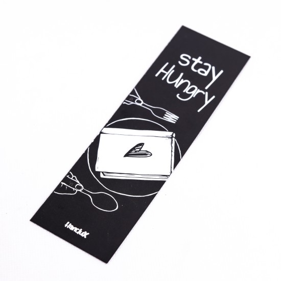 Hanclux Bookmark Black Reading