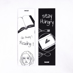 Hanclux Bookmark Black Reading Hanclux Bookmark Black Reading