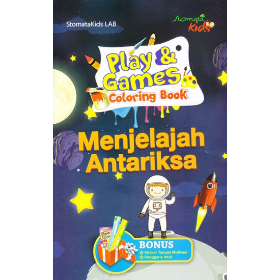 Play & Games Coloring Book Menjelajah Antariksa
