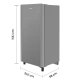 Polytron Kulkas 1 Pintu PRA-17CMS Polytron Kulkas 1 Pintu PRA-17CMS