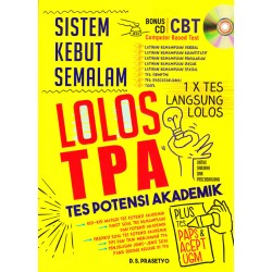 Sistem Kebut Semalam Lolos Tpa 1x Tes Langsung Lolos Untuk Sarjana Dan Pascasarjana Sistem Kebut Semalam Lolos Tpa 1x Tes Langsung Lolos Untuk Sarjana Dan Pascasarjana