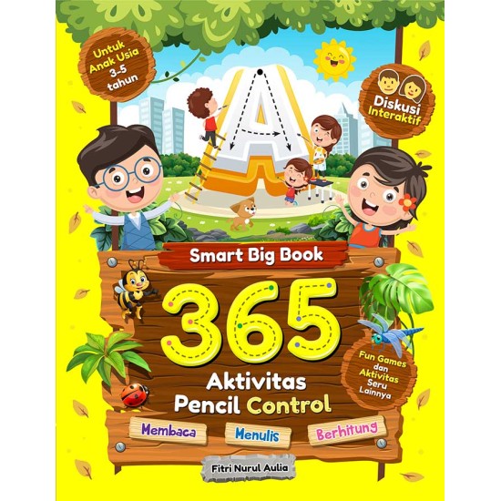 Smart Big Book 365 Aktivitas Pencil Control