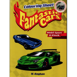 Colouring Sheet Fantastic Cars : Mobil Sport & Klasik Colouring Sheet Fantastic Cars : Mobil Sport & Klasik