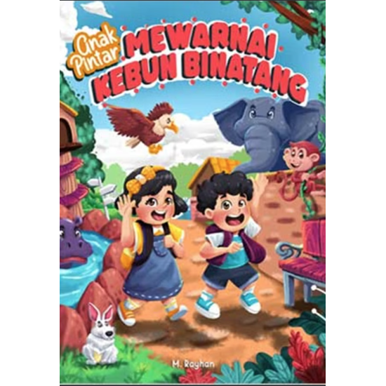 Anak Pintar Mewarnai Kebun Binatang