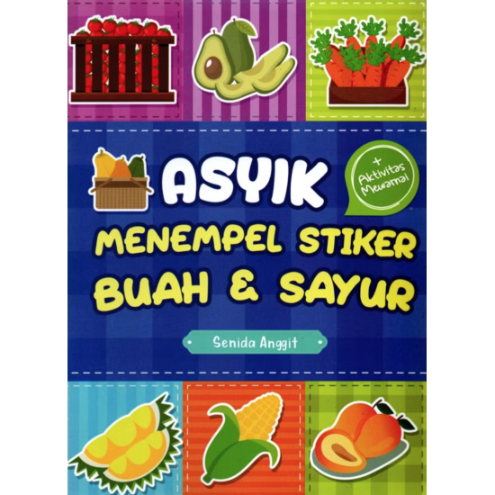 Asyik Menempel Stiker Buah & Sayur
