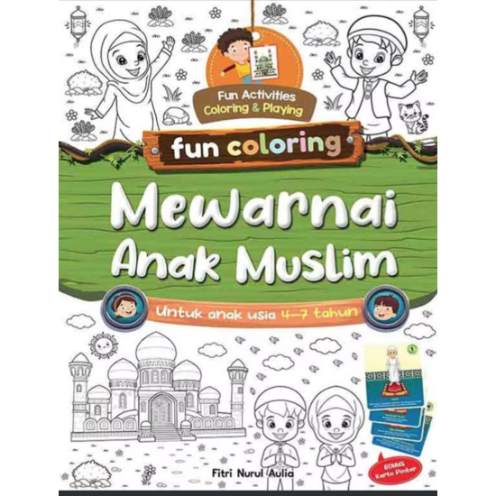 Fun Coloring : Mewarnai Anak Muslim