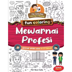 Fun Coloring Mewarnai Profesi Fun Coloring Mewarnai Profesi