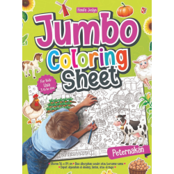 Jumbo Coloring Sheet Peternakan Jumbo Coloring Sheet Peternakan