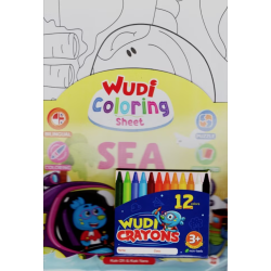 Wudi Coloring Sheet Sea Wudi Coloring Sheet Sea